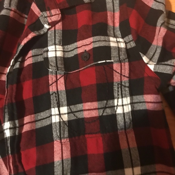 Red true religion flannel size LARGE. - Picture 3 of 3